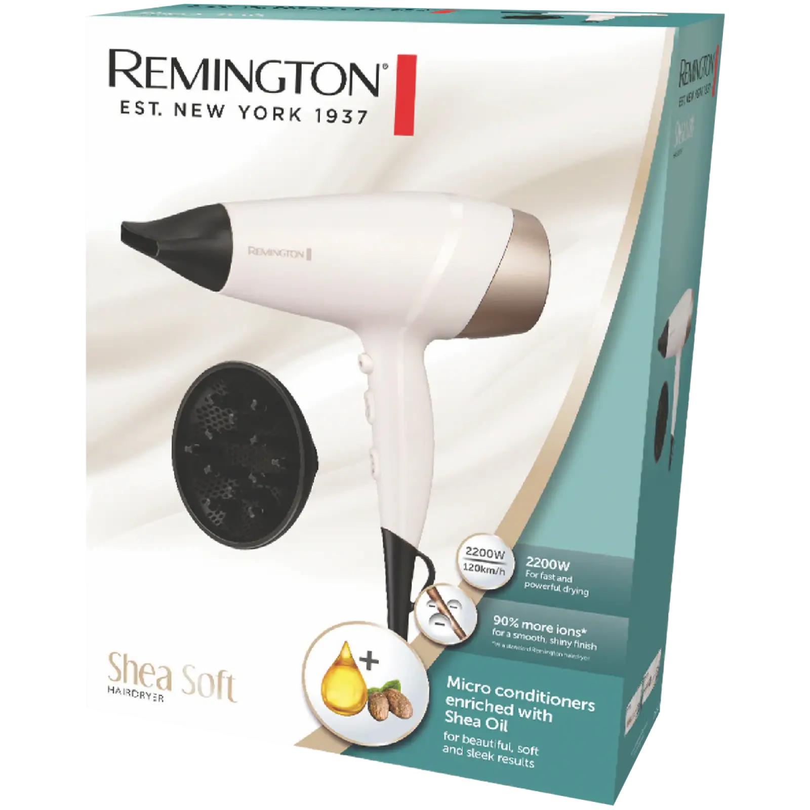 Фен REMINGTON D4740 E51 Shea Soft Hairdryer UA