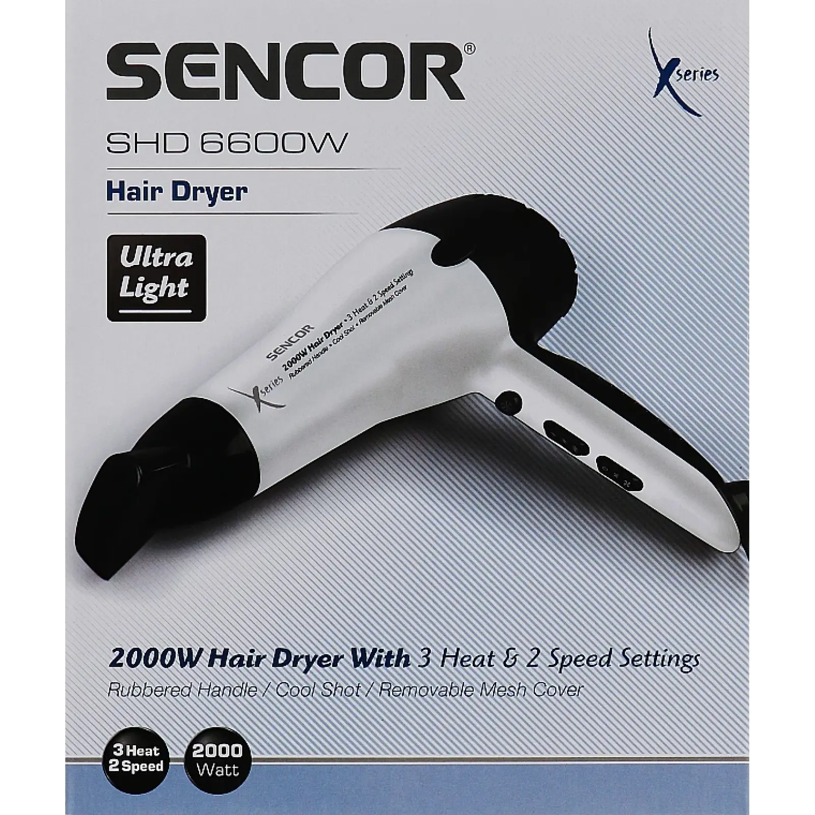 Фен SENCOR SHD 6600W UA