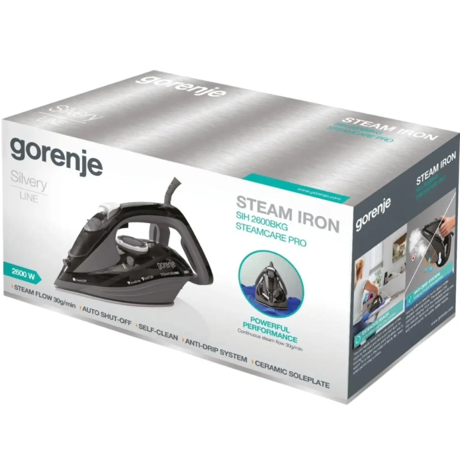 Утюг Gorenje SIH2600BKG UA