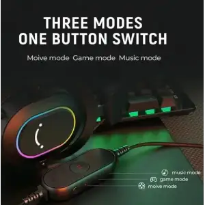 Гарнитура Fifine RGB H6 Black UA
