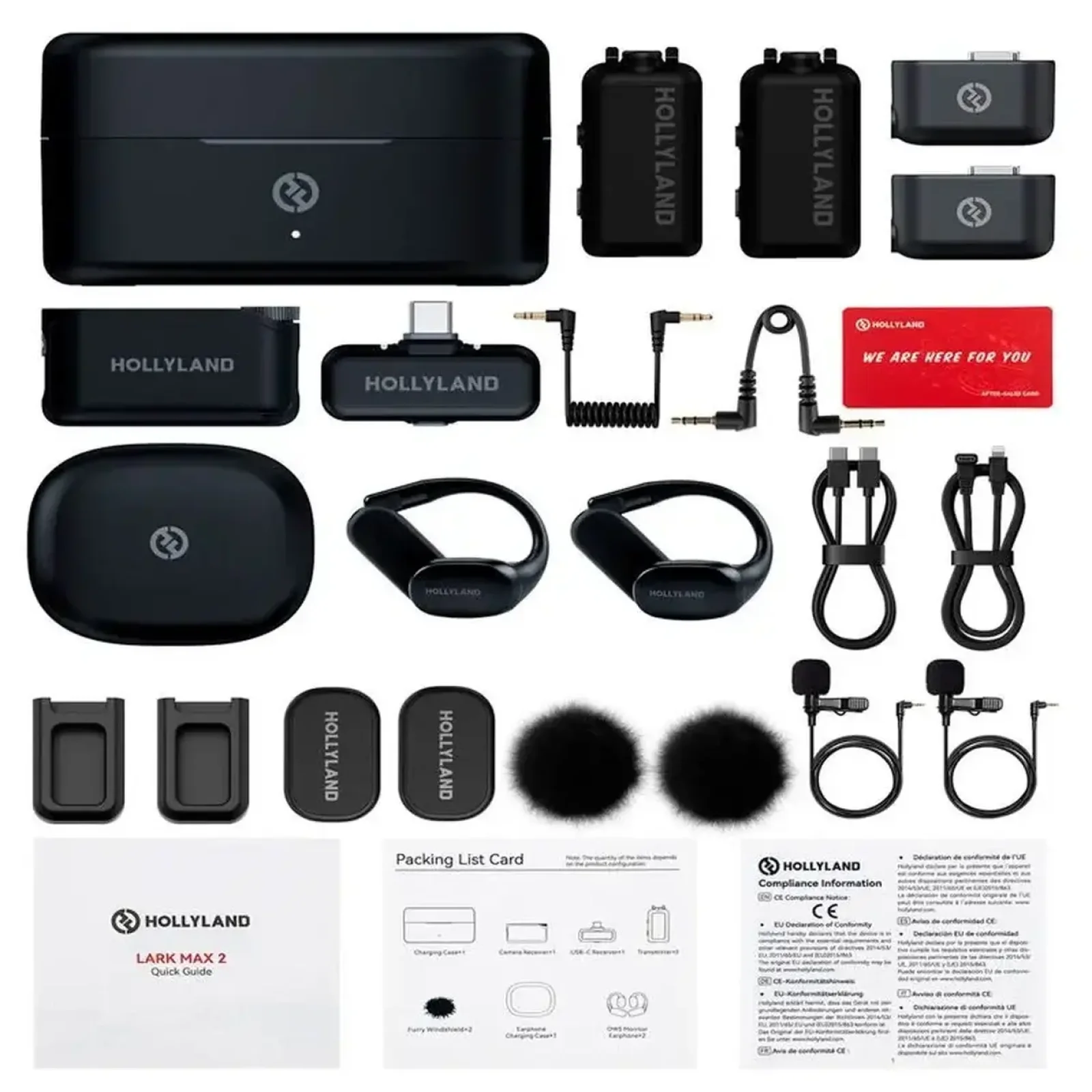 Мікрофонна радіосистема Hollyland Lark Max2 Ultimate Combo