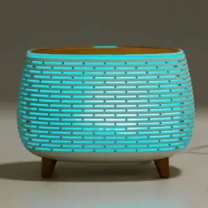 Увлажнитель воздуха Holdmay Life of Leisure Aroma Diffuser HPKP7049W Happy Life UA