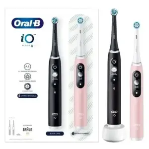 Зубна електрощітка Oral-B iO Series 6 Duo Black Lava/Pink Sand (iOM6d.3JE6)