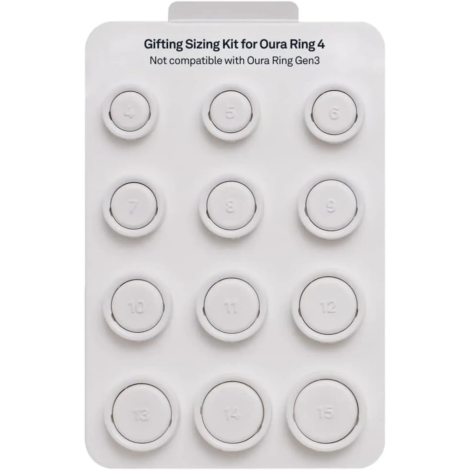 Набір для визначення розміру кільця Oura Ring 4 Sizing Kit (JZ98-54870)