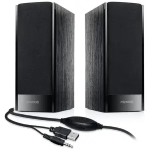 Акустическая система Microlab B-56 Black Wooden UA