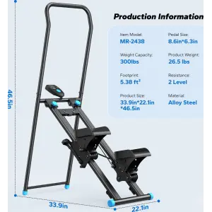 Степер Merach MR-2438B2-US Black UA