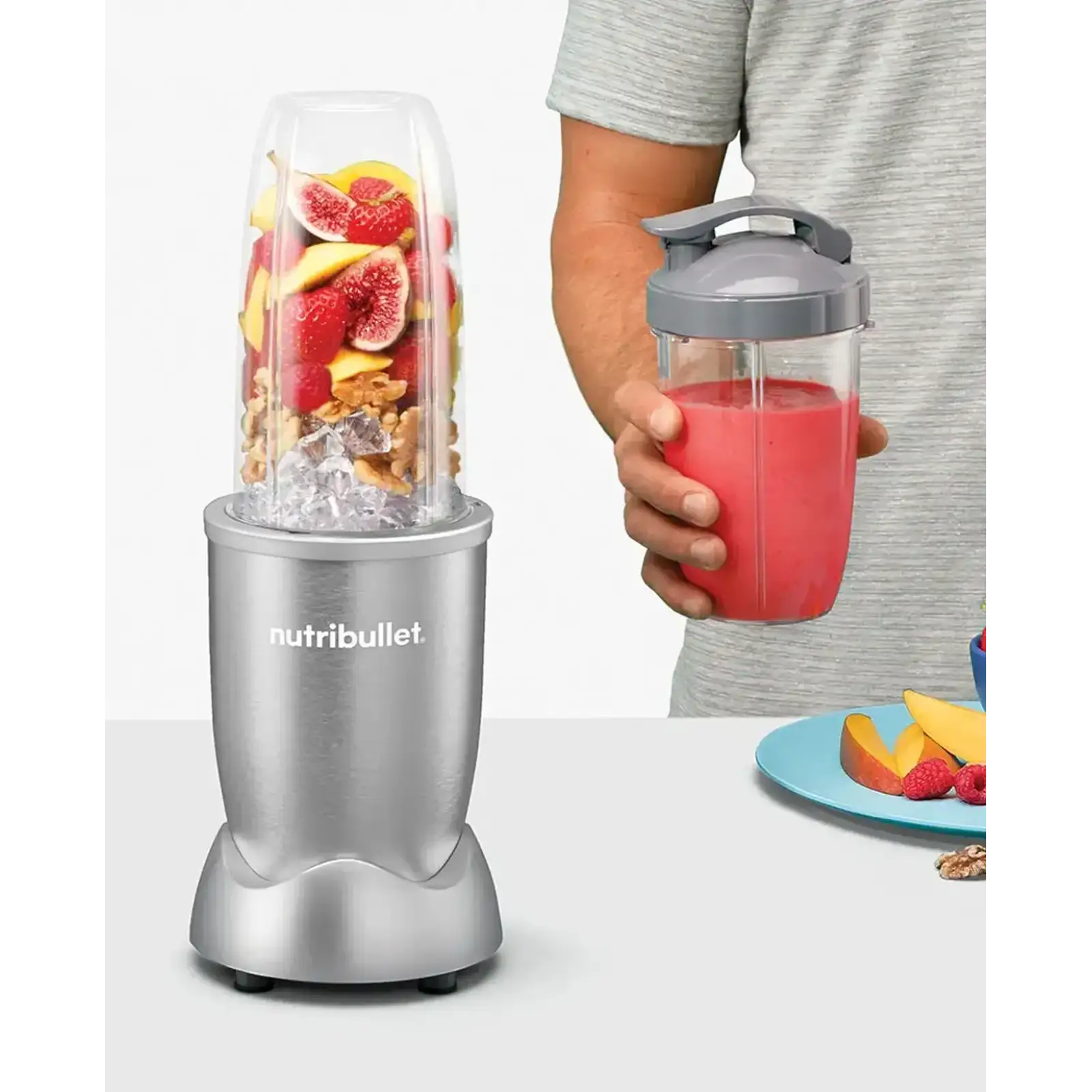 Блендер Nutribullet Pro NB907S Silver UA