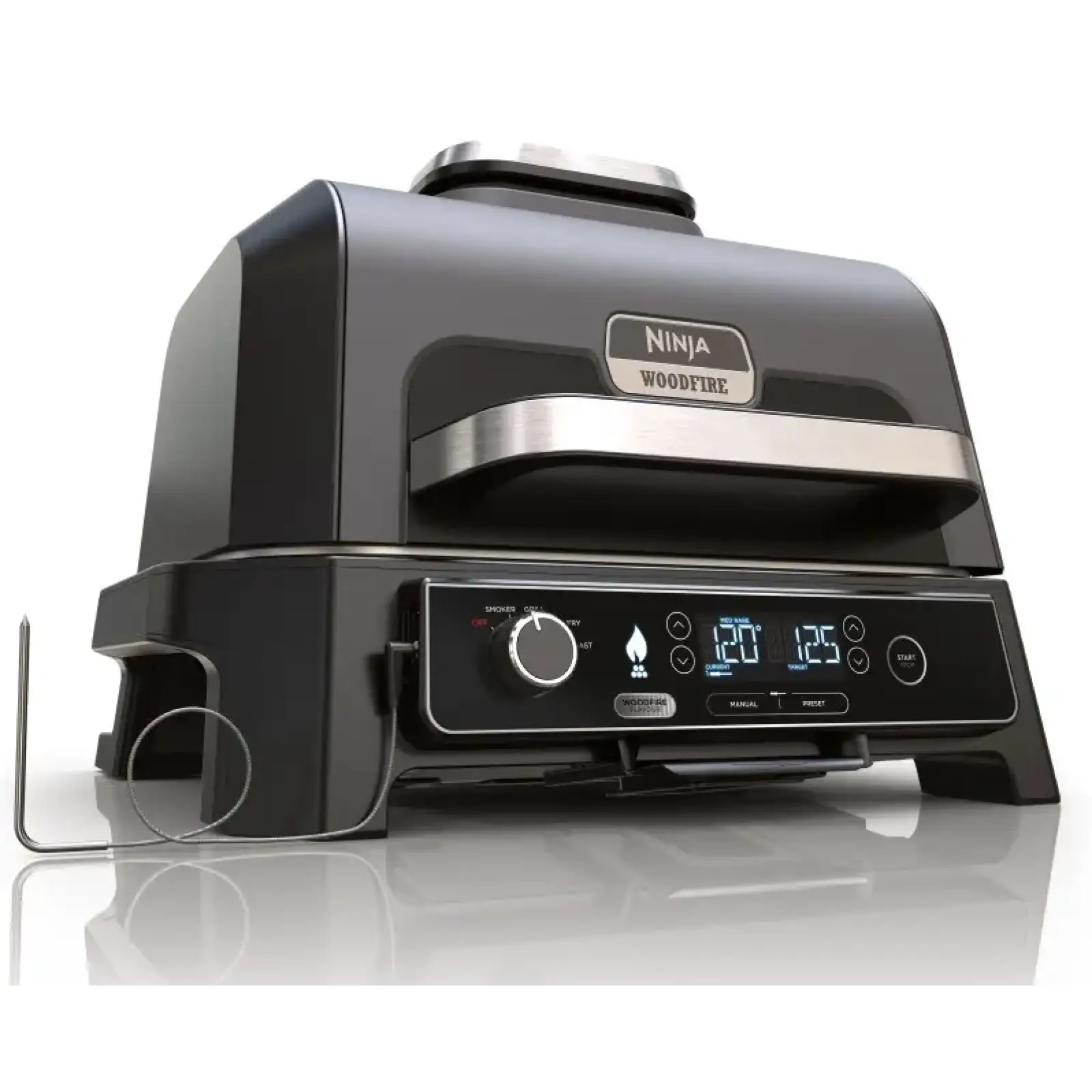 Электрогриль NINJA Woodfire Pro XL OG850EU