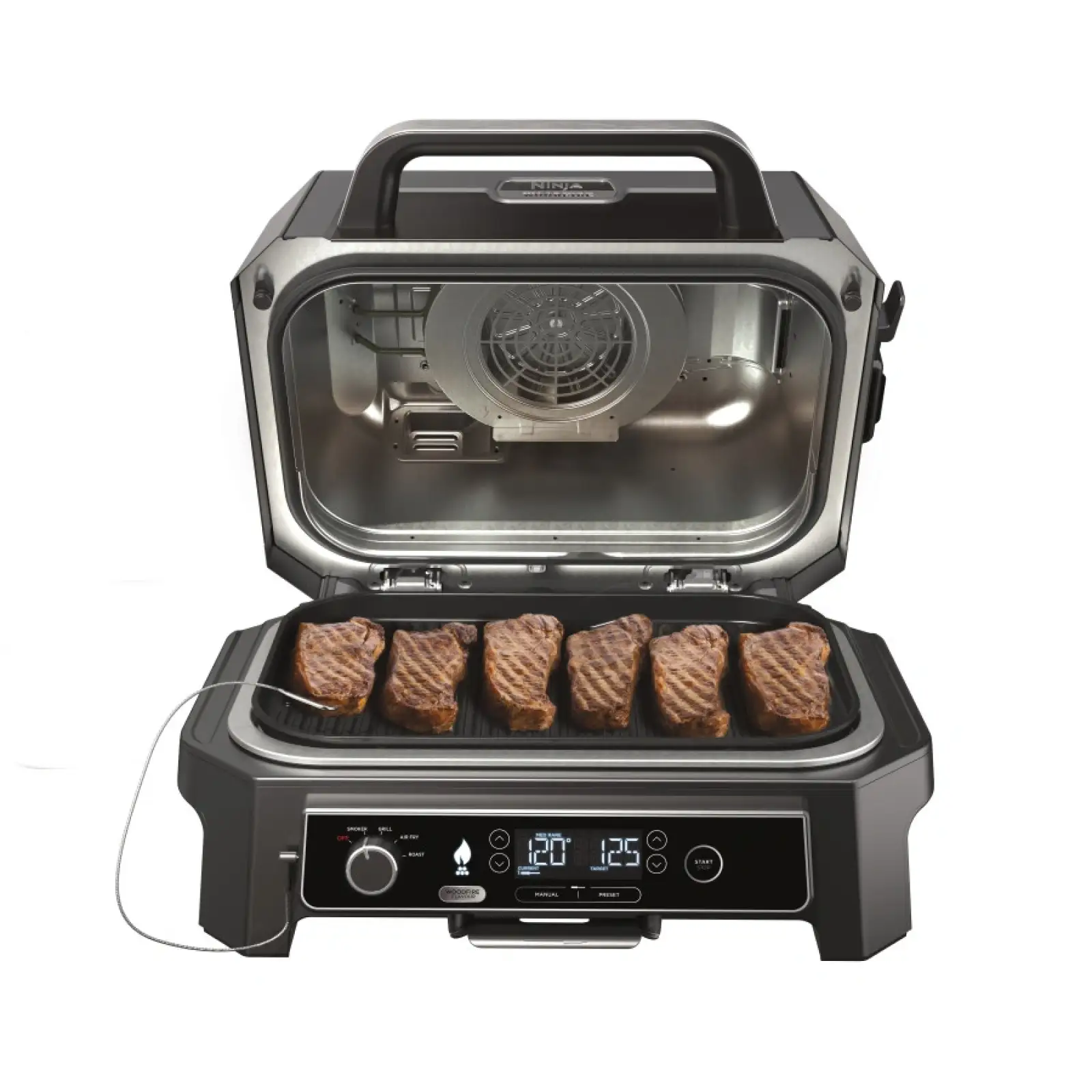 Электрогриль NINJA Woodfire Pro XL OG850EU