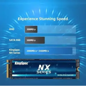SSD накопитель Kingspec NX 2280 1 TB NX-1TB