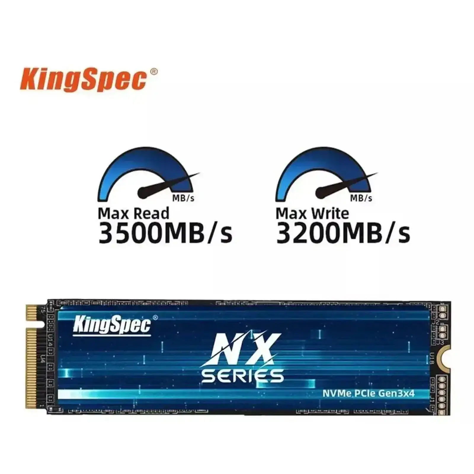 SSD накопитель Kingspec NX 2280 1 TB NX-1TB