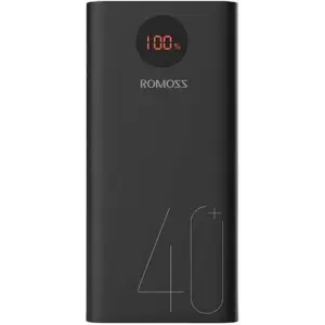 Зовнішній акумулятор Romoss PEA40 22.5W 40000mAh Black (PEA40-152-2111H) UA