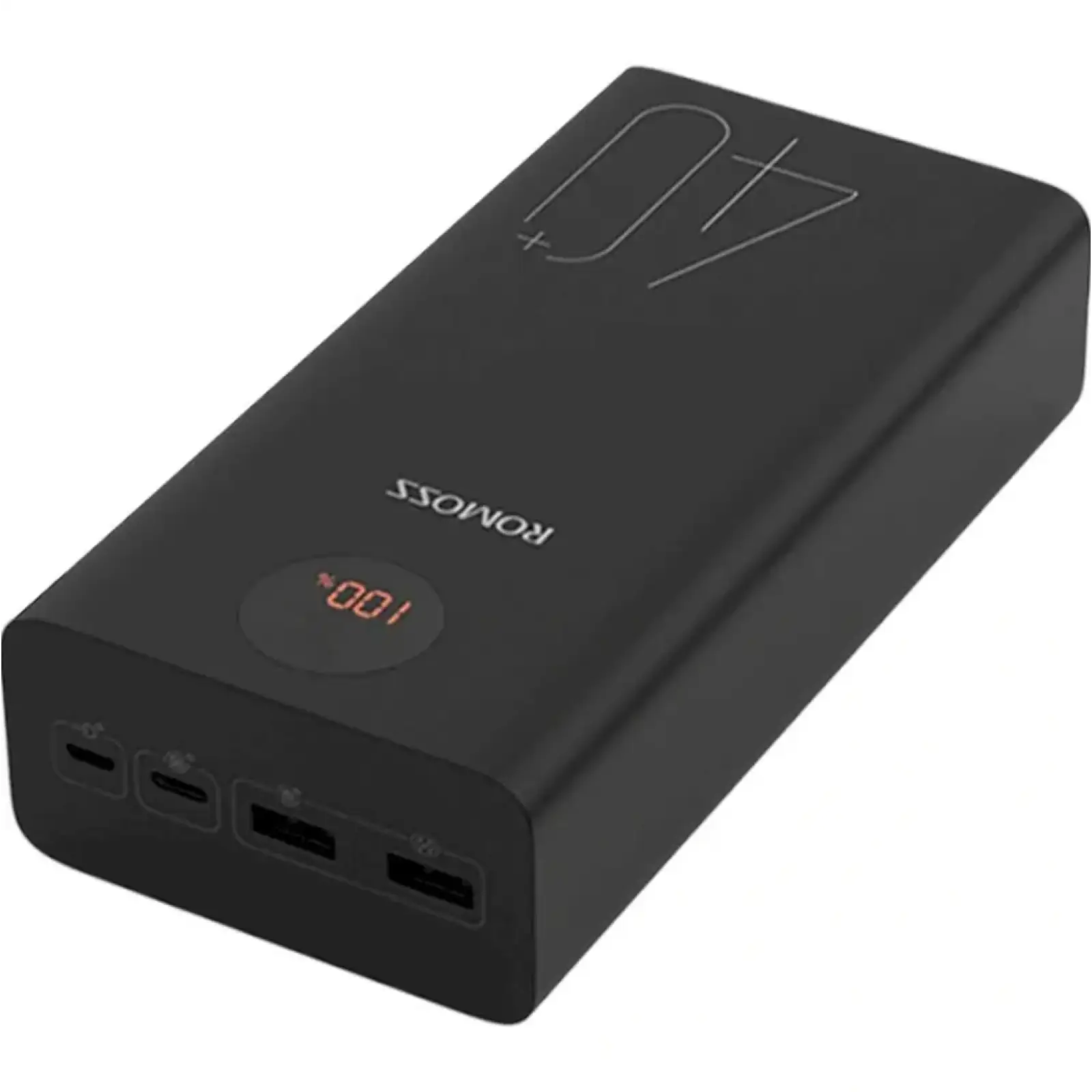 Зовнішній акумулятор Romoss PEA40 22.5W 40000mAh Black (PEA40-152-2111H) UA