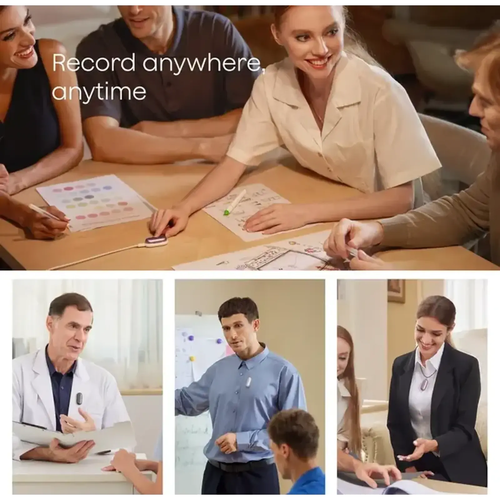 Диктофон Plaud NotePin S Black