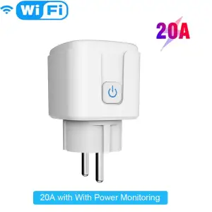 Смарт-розетка Quanatum TUYA 20A WiFi Smart Socket EU