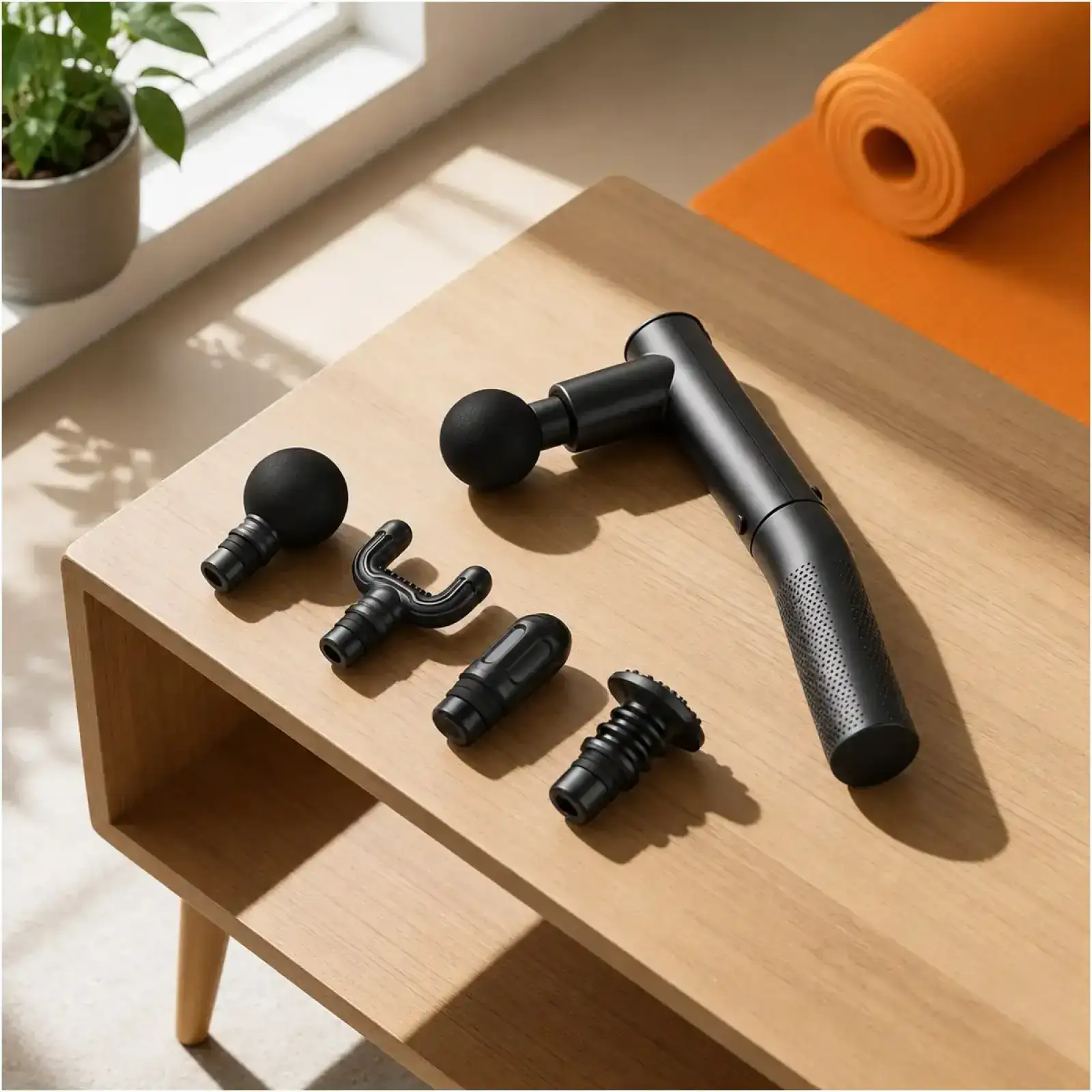 Перкуссионный массажер RENPHO Extend Black (R-C004-BK) UA