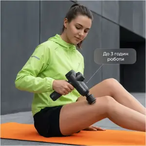 Перкуссионный массажер RENPHO Power Thermacool Massage Gun (R-C001SH-BK) UA