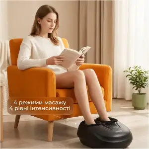 Массажер для ног RENPHO Shiatsu Compact Black (RP-FM058R-BK) UA