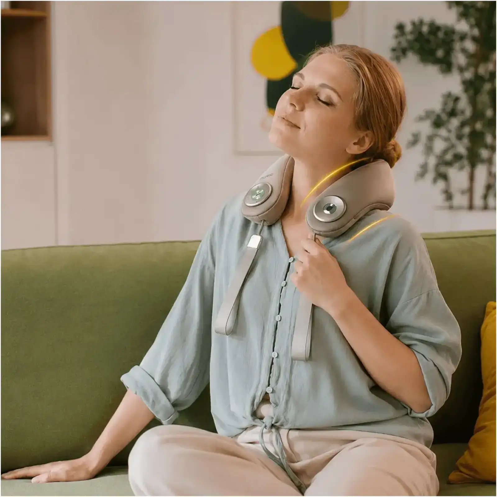 Массажер для шеи RENPHO U-Neck Mini (R-L001-GY) UA