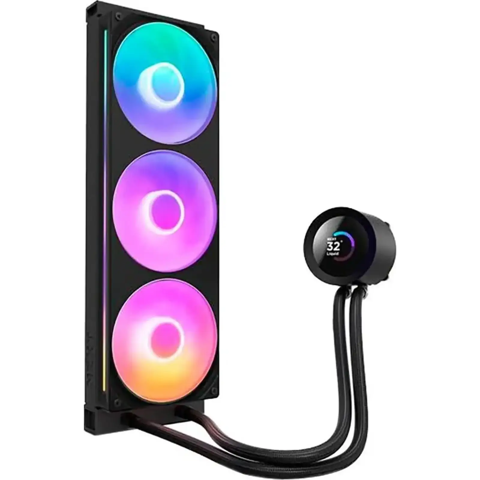 Водяне охолодження NZXT Kraken Plus 360 RGB V2 Black (RL-KR360-B2)