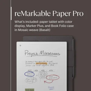 Електронна книга reMarkable Paper Pro Bundle with Folio (RM83C-1001NW)