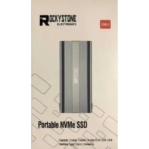 SSD зовнішній Rockystone Portable NVMe 128GB