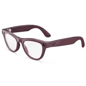 Смарт-окуляри Ray-Ban Meta Skyler Gen 2 Standard Shiny Mystic Violet Frame / Clear to Amethyst Transitions Lenses (RW4014 6701CH 52-20)