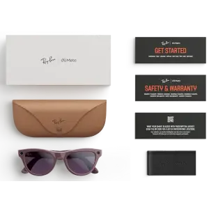 Смарт-окуляри Ray-Ban Meta Skyler Gen 2 Standard Shiny Mystic Violet Frame / Clear to Amethyst Transitions Lenses (RW4014 6701CH 52-20)