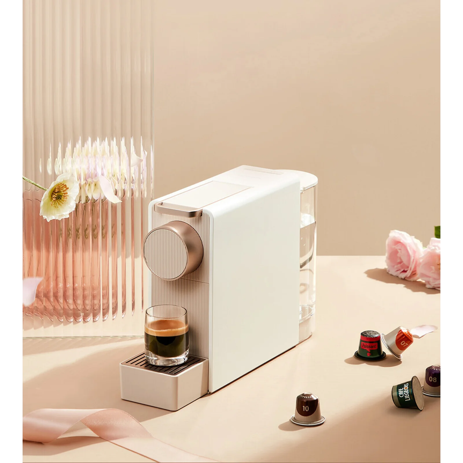 Кавоварка Scishare Capsule Coffee Machine Mini Gold (S1201)