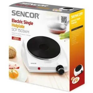 Настільна плита Sencor White (SCP1530WH-EUE4)