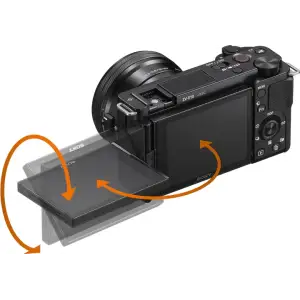 Фотоапарат Sony Alpha ZV-E10 body black (ZVE10B.CEC) UA