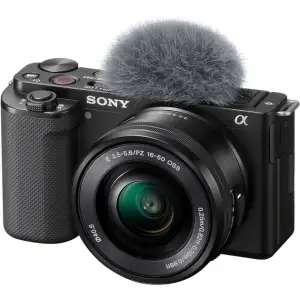 Фотоаппарат Sony Alpha ZV-E10 kit 16-50 II mm Black (ZVE10KB.CEC) UA