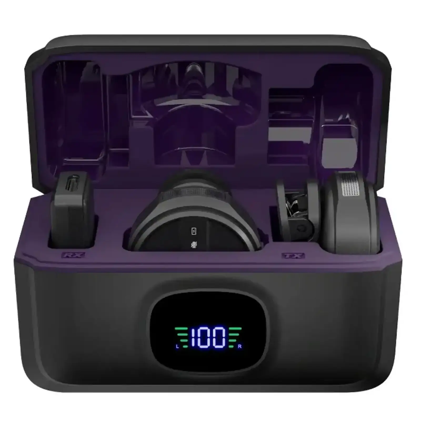 Мікрофон петличний бездротовий Streamplify MIC GO-48-WL Black (SPML-MG1C051.11) UA