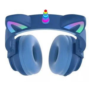 Навушники Unicorn Stereo Bluetooth STN-27 LED Blue EU