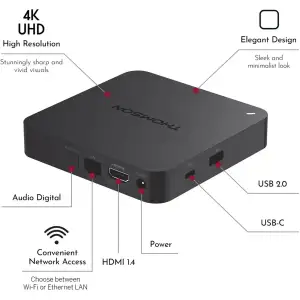 Медиаплеер Thomson Streaming Box 4K UHD 245G UA