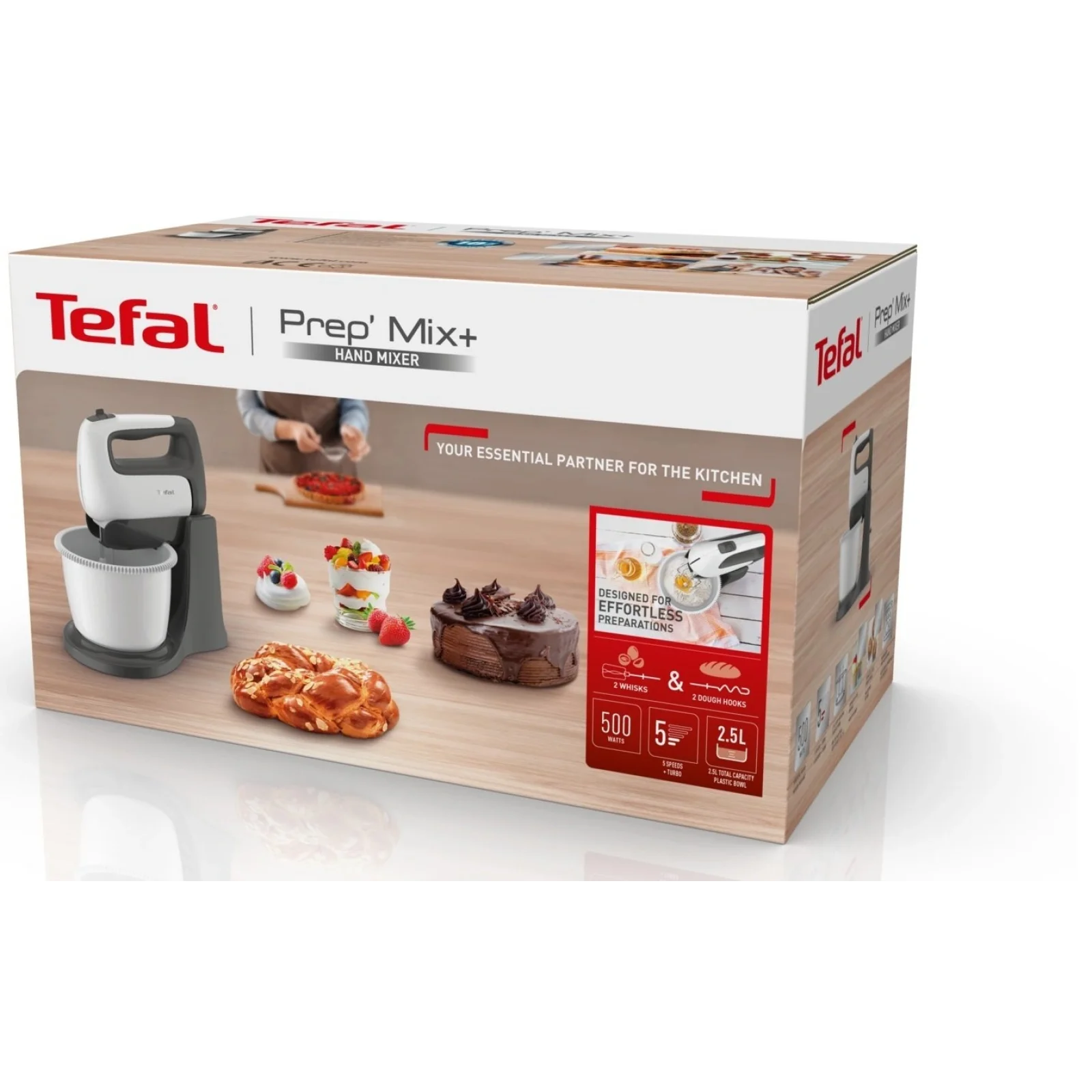 Миксер с чашей TEFAL HT464138 UA