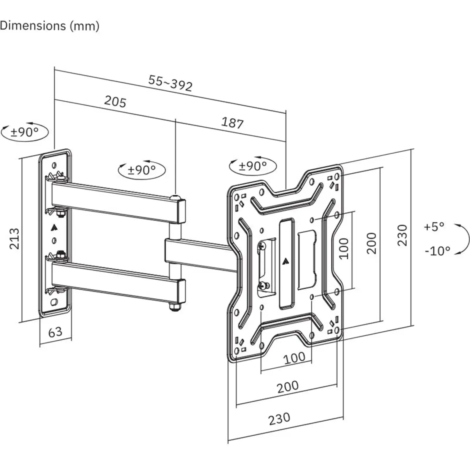 Кронштейн UniBracket BZ12-23 UA