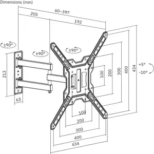 Кронштейн UniBracket BZ12-43 UA