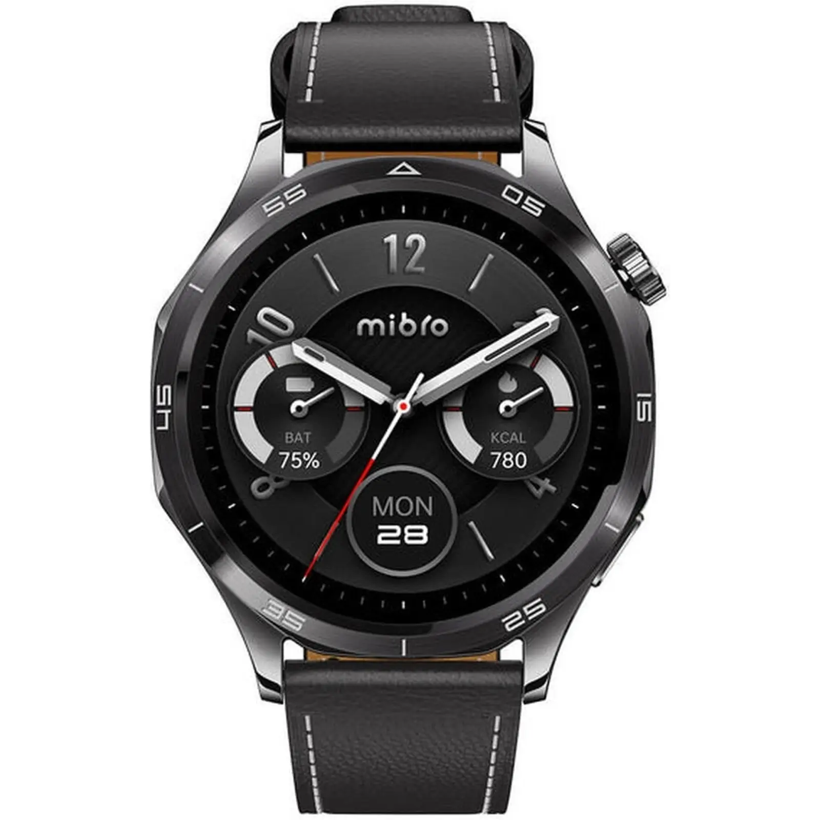 Смарт-часы Mibro GT 46mm Dark Metallic Moon (XPAW026T) UA