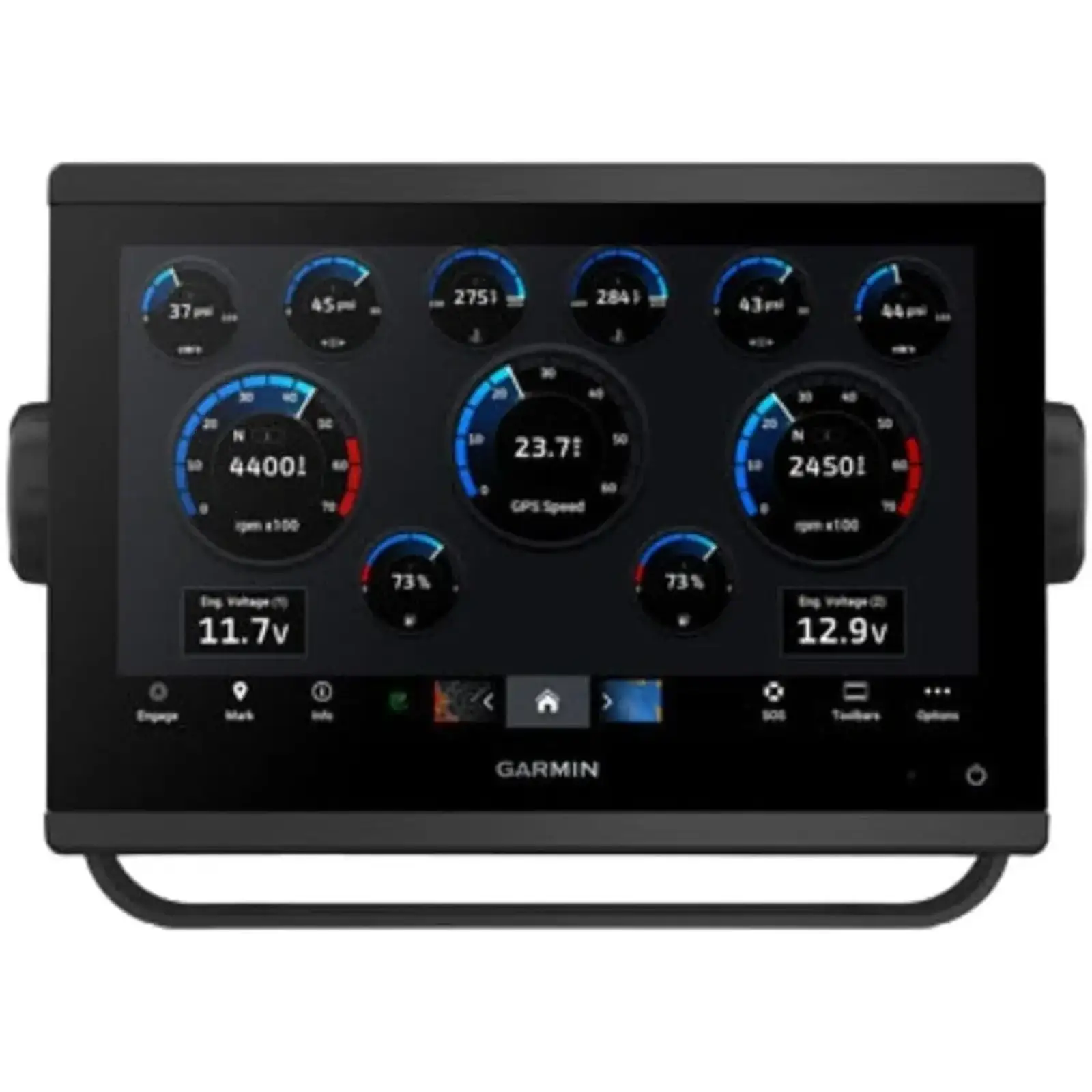Навигационный картплоттер и эхолот Garmin GPSMAP 943xsv (010-02366-61)