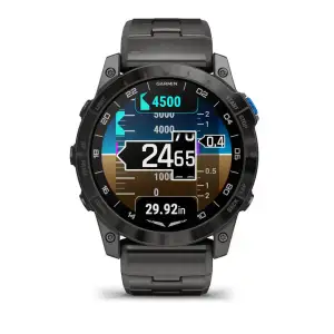 Смарт-годинник Garmin D2 Mach 1 Pro with Vented Titanium Bracelet (010-02804-80/81)