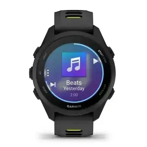 Смарт-годинник Garmin Forerunner 170 Music Black with Black/Amp Yellow Band (010-03920-10)