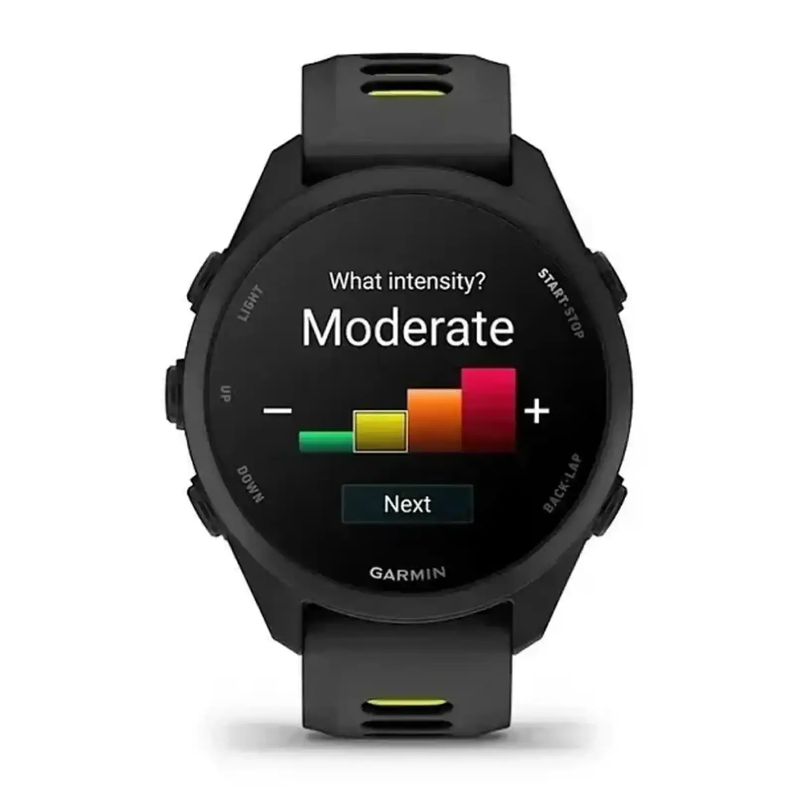 Смарт-годинник Garmin Forerunner 170 Music Black with Black/Amp Yellow Band (010-03920-10)