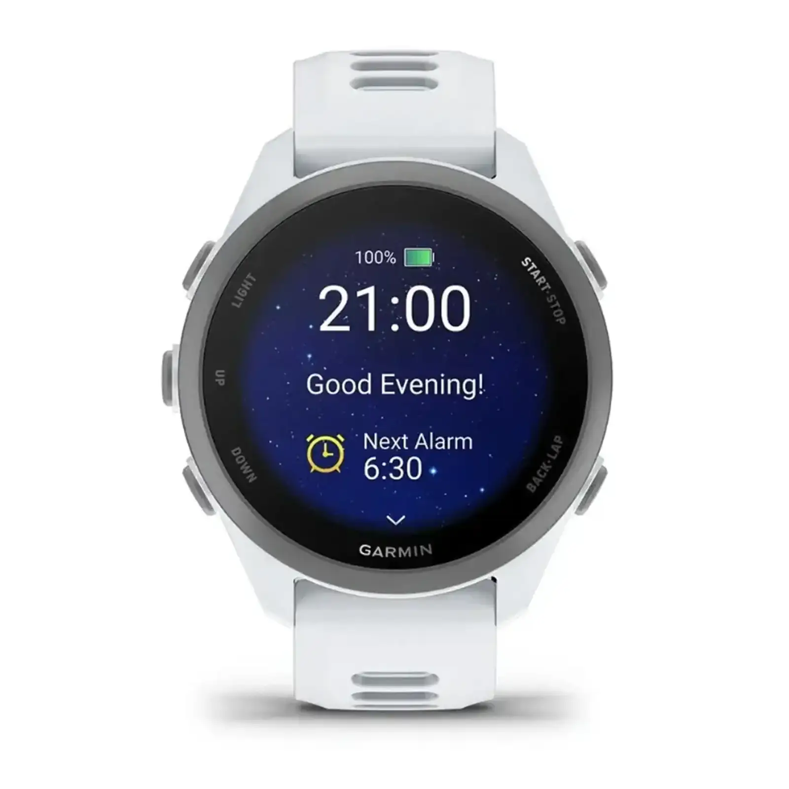 Смарт-годинник Garmin Forerunner 170 Music Whitestone with Whitestone/Cloud Blue Band (010-03920-11)