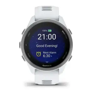 Смарт-годинник Garmin Forerunner 170 Music Whitestone with Whitestone/Cloud Blue Band (010-03920-11)