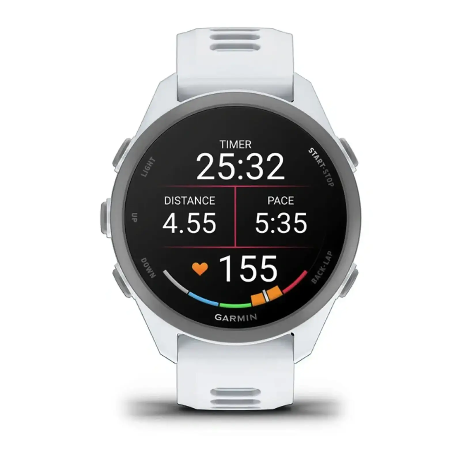 Смарт-годинник Garmin Forerunner 170 Music Whitestone with Whitestone/Cloud Blue Band (010-03920-11)