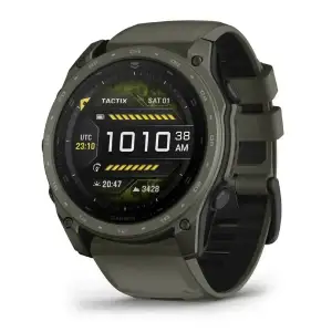 Смарт-годинник Garmin Tactix 8 51mm AMOLED Cerakote Olive w. Applied Ballistics Ultralight (010-04553-11/10)