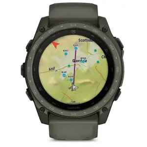 Смарт-годинник Garmin Tactix 8 51mm AMOLED Cerakote Olive w. Applied Ballistics Ultralight (010-04553-11/10)