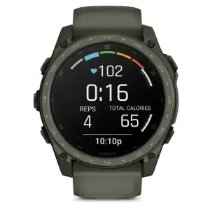 Смарт-годинник Garmin Tactix 8 51mm AMOLED Cerakote Olive w. Applied Ballistics Ultralight (010-04553-11/10)