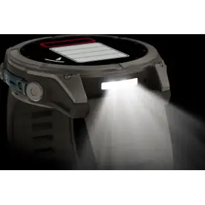 Смарт-годинник Garmin Fenix 9 51mm Titanium with Pebble Gray Silicone Band (010-04763-00/01)
